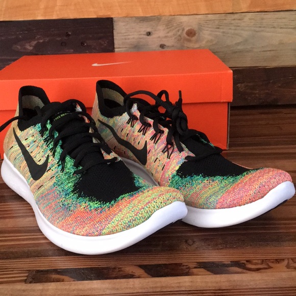 NIKE FREE RN FLYKNIT 2017 SNEAKERS - Picture 2 of 4